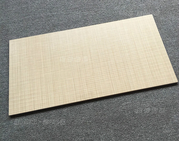 令300x600拉丝布纹仿厨卫厨房卫生间墙面砖阳台庭院外墙砖 黄色布纹砖