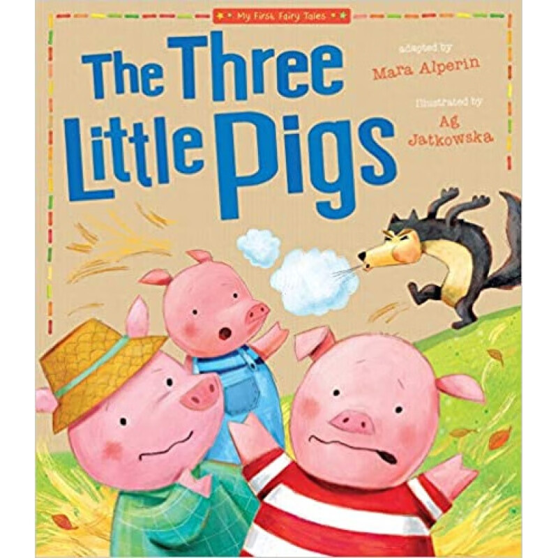现货 the three little pigs 三只小猪 儿童绘本 英文原版