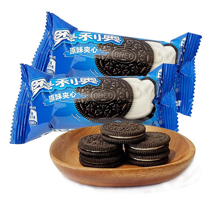 奥利奥夹心饼干原味巧克力味袋装48.