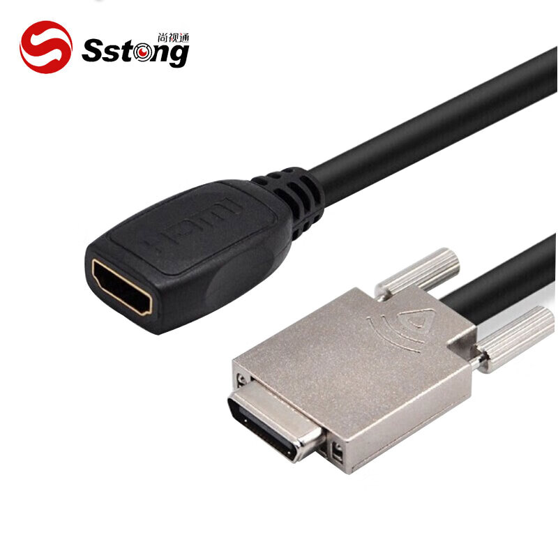 hdvi转dvi线视频会议镜头终端通用转换线hdmi会议专用配件 hdvi转hdmi