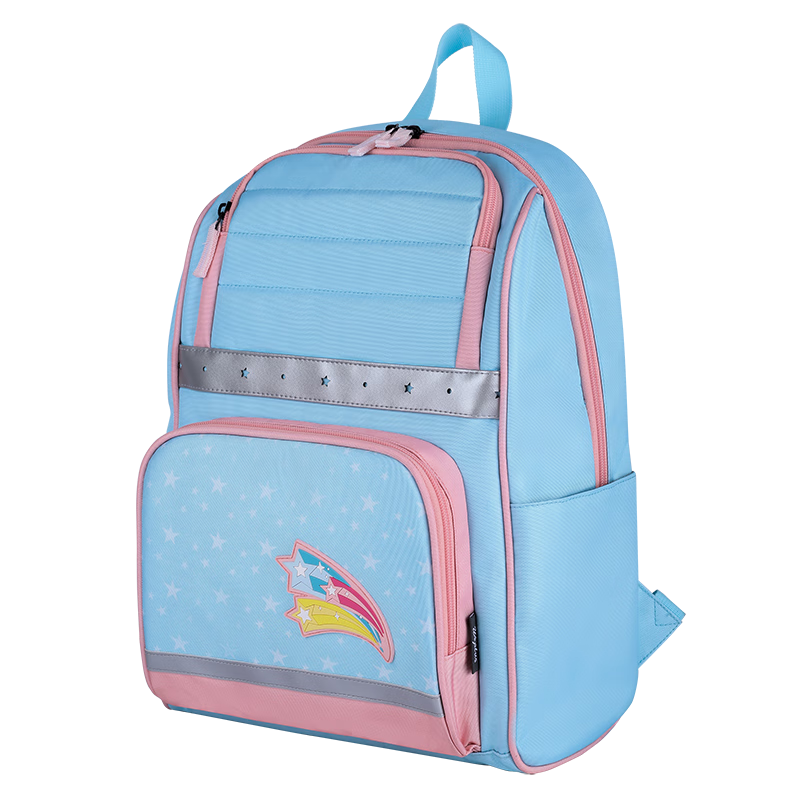 WEPLUS唯加儿童背包骑行箱套装 外出旅游学习背包旅行包行李箱WP3012 浅蓝色