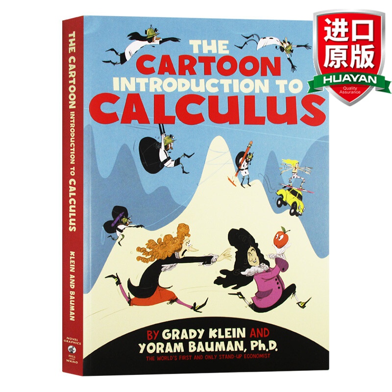 英文原版 漫画微积分 the cartoon introduction to calculus 全英文