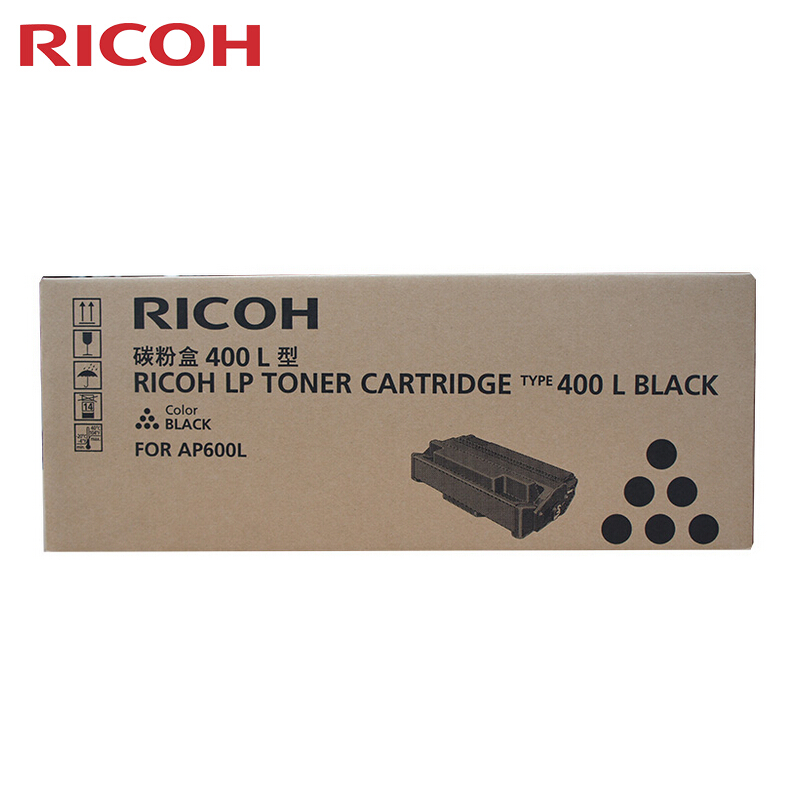 理光（Ricoh） 400/S/L型 墨粉盒 碳粉（适用 AP2600/AP600LU） 400L型 6000页