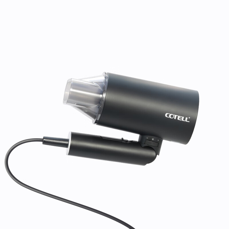 COTELL肯特千万负离子电吹风大功率1800W家用速干柔顺护发吹风筒 可折叠电吹风机 新年春节礼物 GS610S 雅典黑