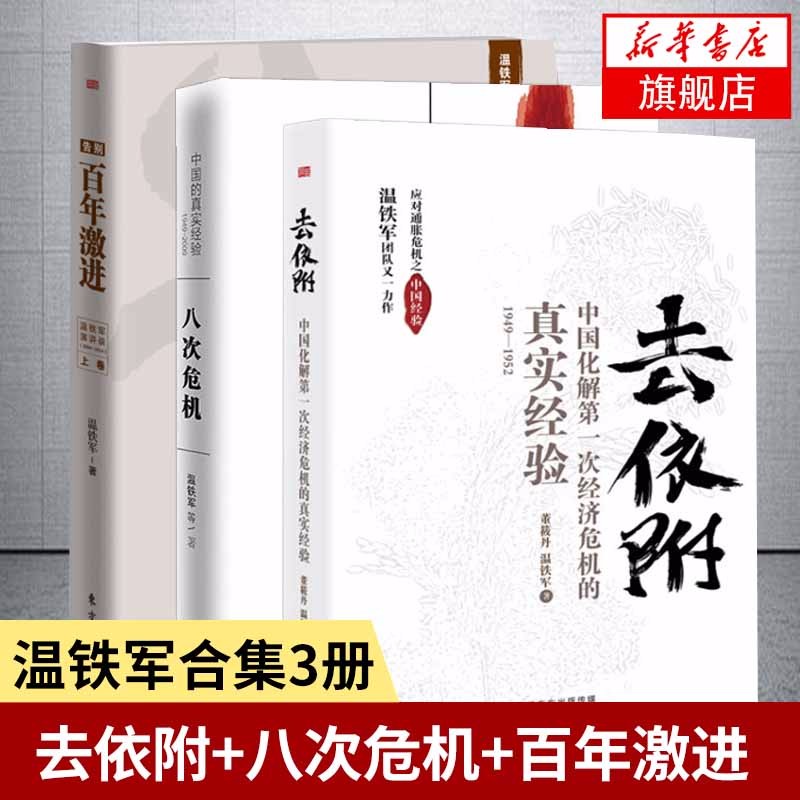 【套装3册】去依附+八次危机+告别百年激