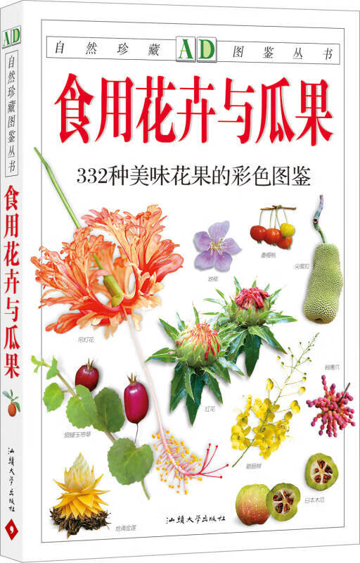食用花卉与瓜果 332种美味花果的彩色图鉴【好书】 mobi格式下载