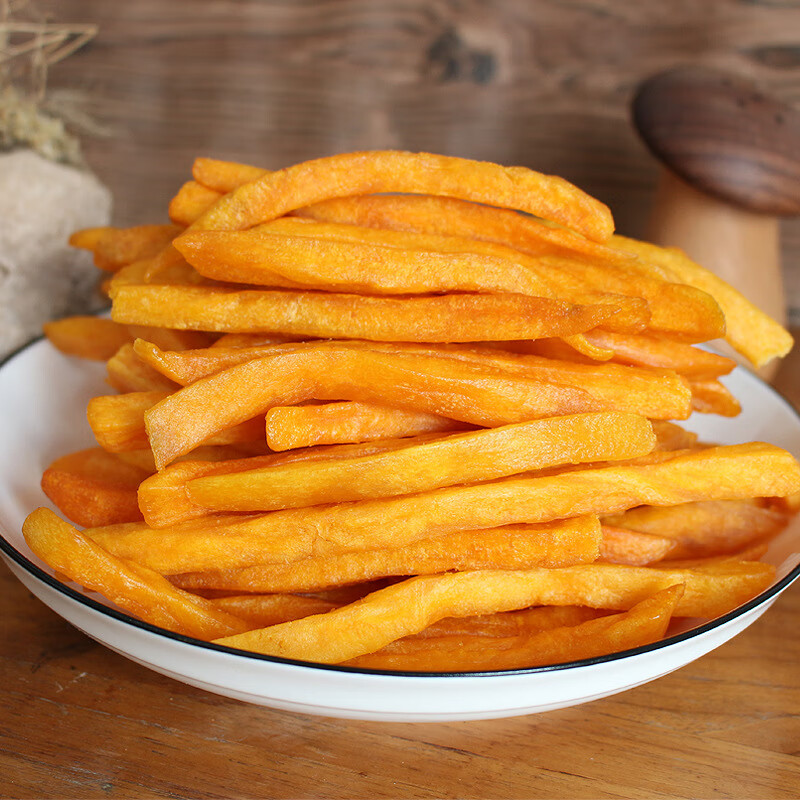 新品京选香酥红薯条500克地瓜干vf工艺红薯干综合果干果蔬脆 香脆红薯