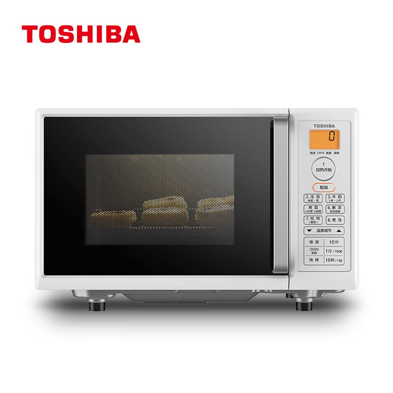 东芝TOSHIBA家用智能微波炉电烤箱可以烤蛋糕面包吗？