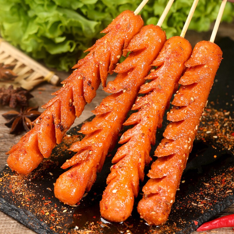 生产地直发双汇王中王火腿肠240g*3袋经典香肠即食休闲零食早餐 煎烤