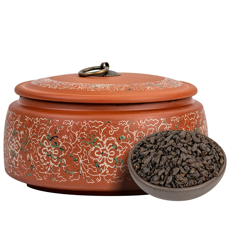 皇茅12年普洱碎银号子非正宗云南普洱茶熟茶茶化石糯米香