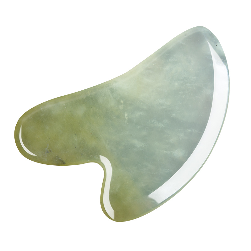 刮痧板面部美容脸部全身通用天然玉石女南阳玉一对套装美容院问德堂