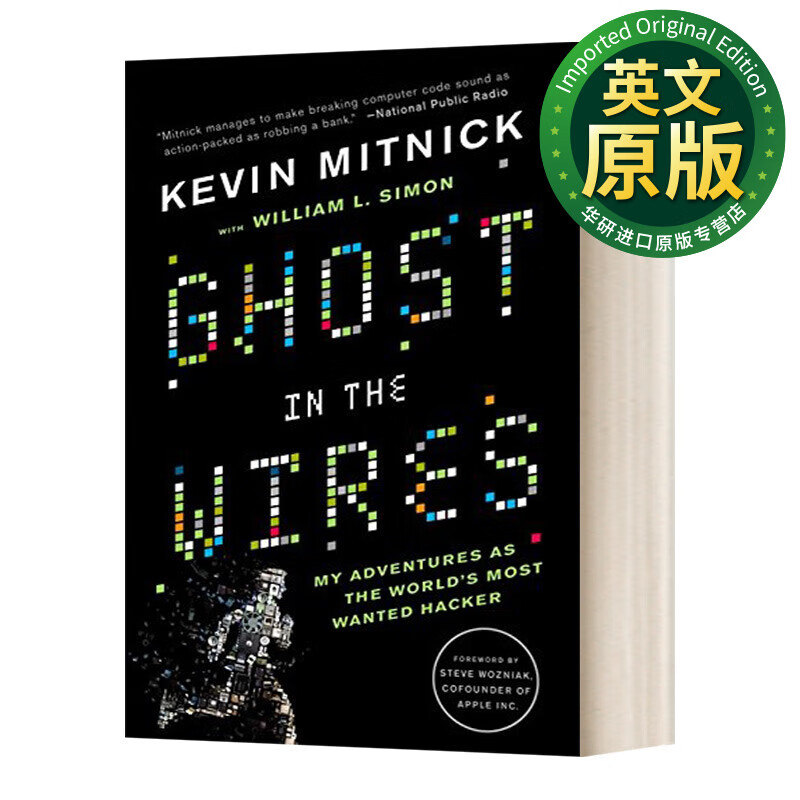 Ghost in the Wires 线上幽灵 世界头号黑客米特尼克自传 英文版 进口英语原版书籍 英文原版