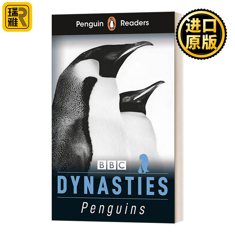 英文原版 企鹅英语分级阅读2级:bbc记录片王朝之企鹅 penguin readers