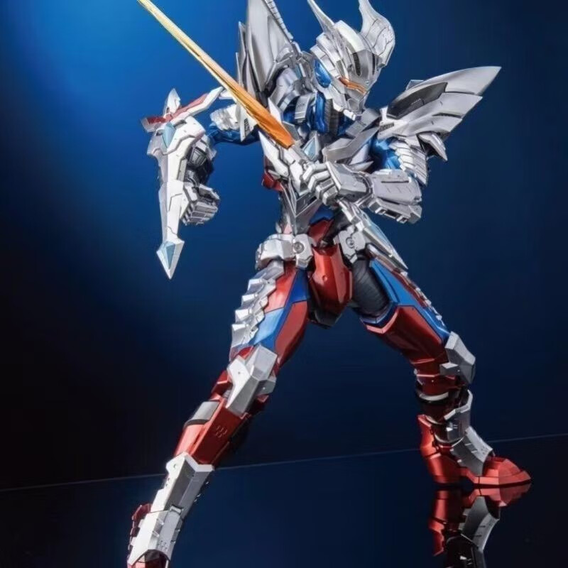 赛罗战士机甲拼装玩具模型雕像玩偶人偶奥特曼盲盒摆件生日礼物 人物