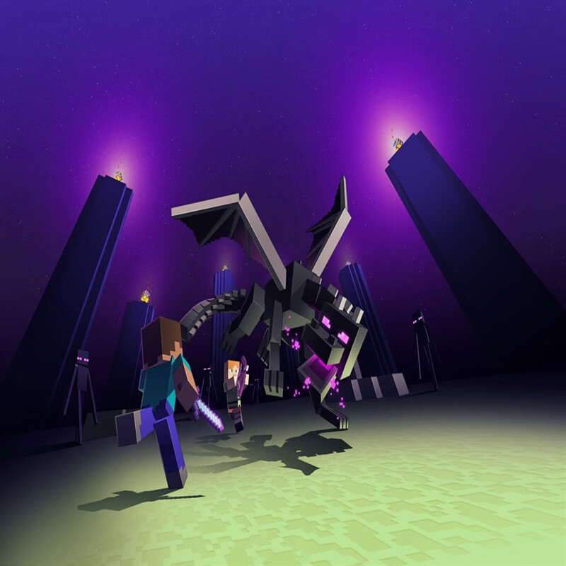 金格羽我的宿舍墙纸我的海报minecraft游戏周边贴纸卧室