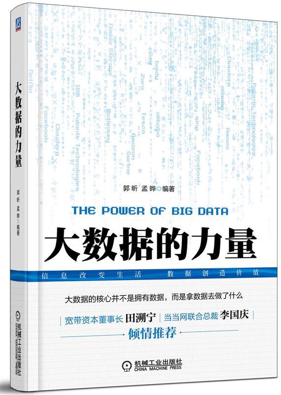 大数据的力量 郭昕,孟晔编著【正版】