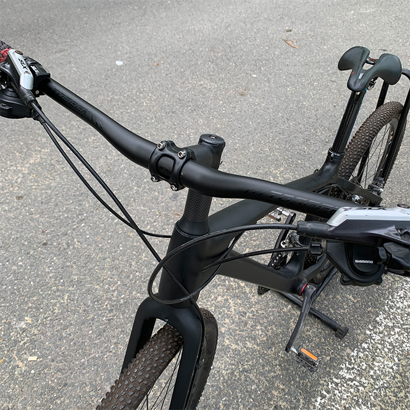 山地车大燕车把 toseek全碳纤维山地车自行车把直把燕把把横把手黑色