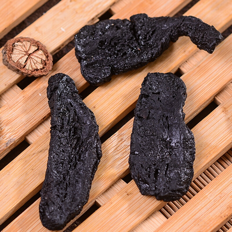 同仁堂授权店铺 精选熟地药材 特级野生熟地黄 天然无硫地 500克 安