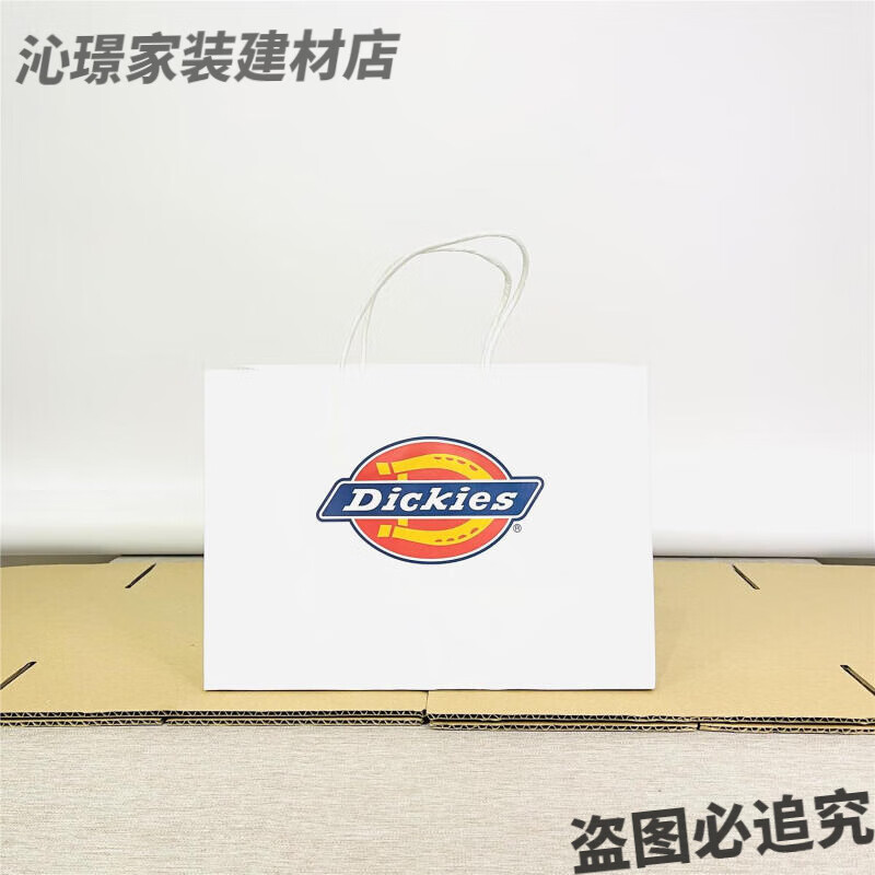 适用于dickies蒂克 迪克斯 迪凯斯 纸袋手拎袋手提袋 包装袋 购物