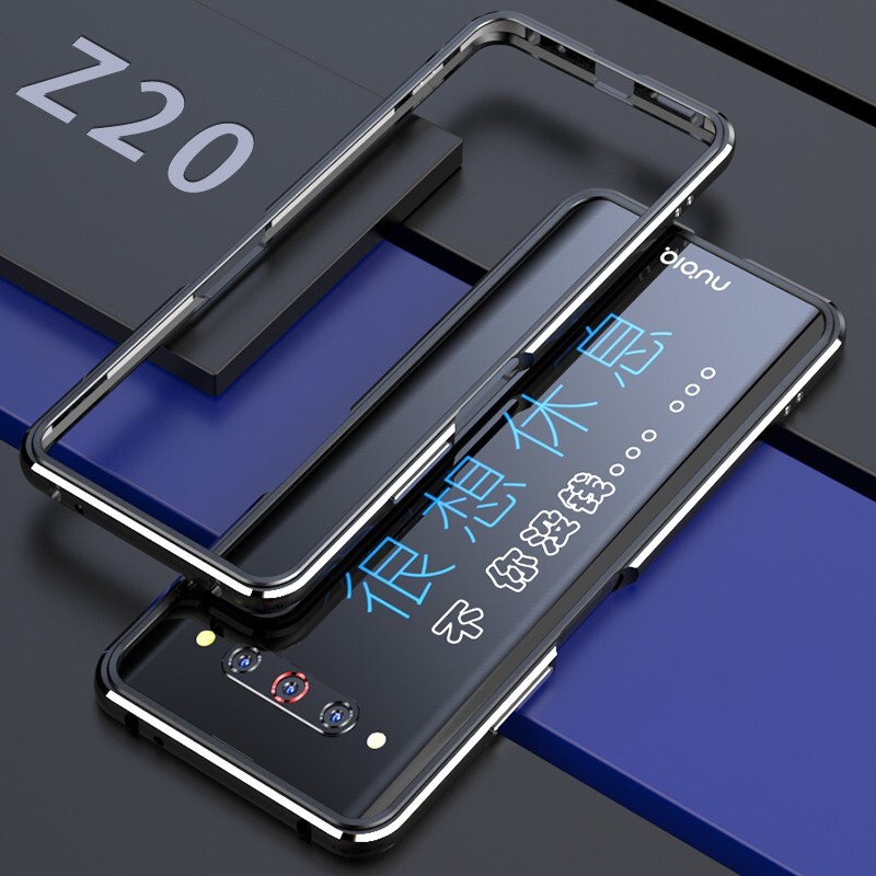 龙岂 努比亚z20手机壳金属边框防摔 努比亚z20双屏版手机壳 努比亚20