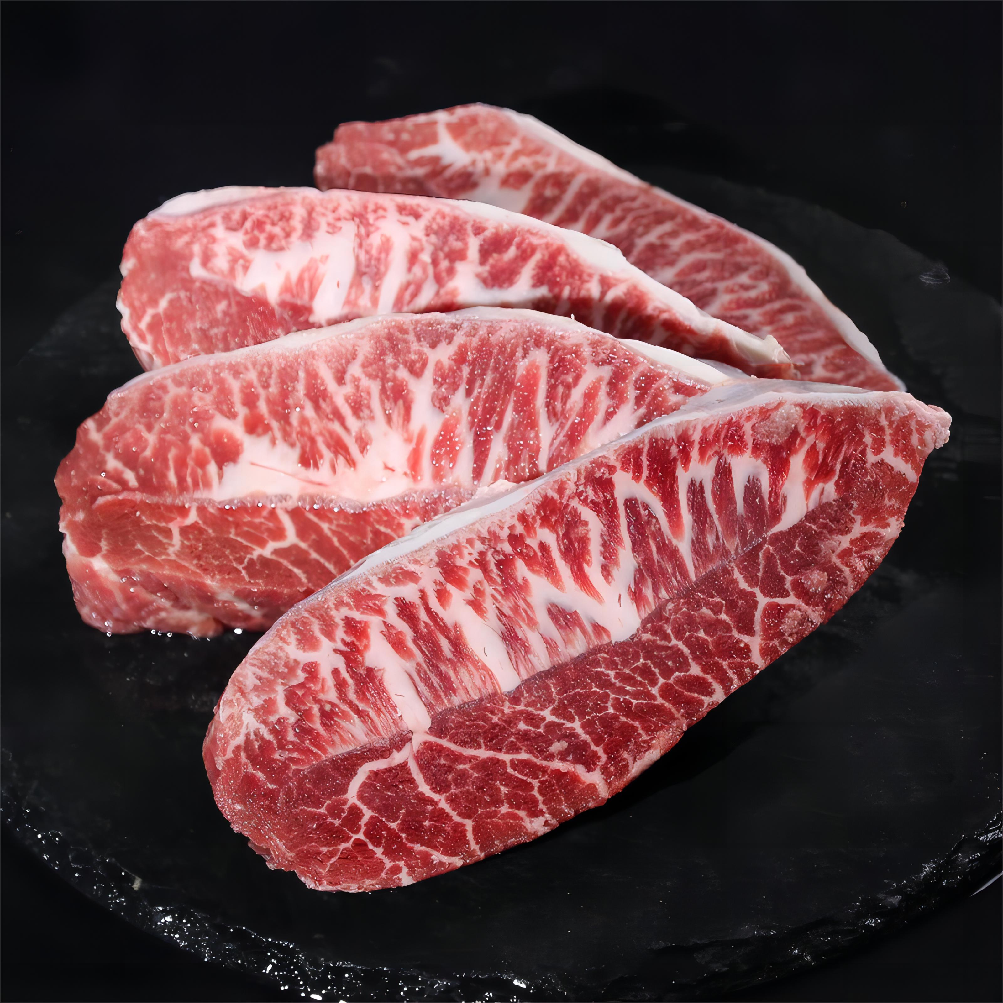 井親澳洲进口m5 板腱牛排 安格斯原切健身减脂牡蛎肉 可订制 m5 板腱