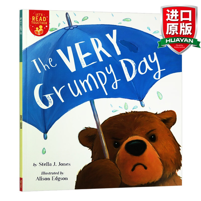 英文原版 非常暴躁的一天 the very grumpy day lets read together