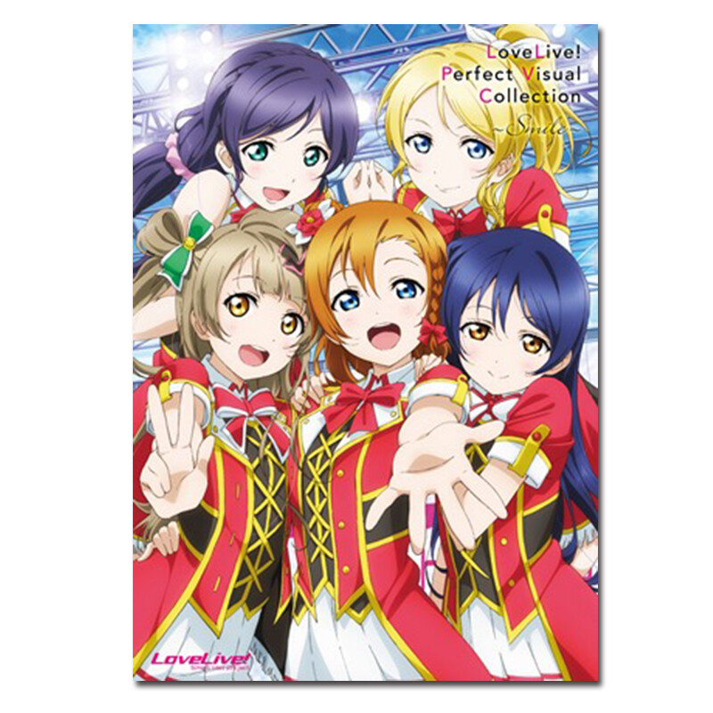 原版进口漫画书 LoveLive! 动漫集典藏画集 收录所有成员精美彩图 台湾角川出版