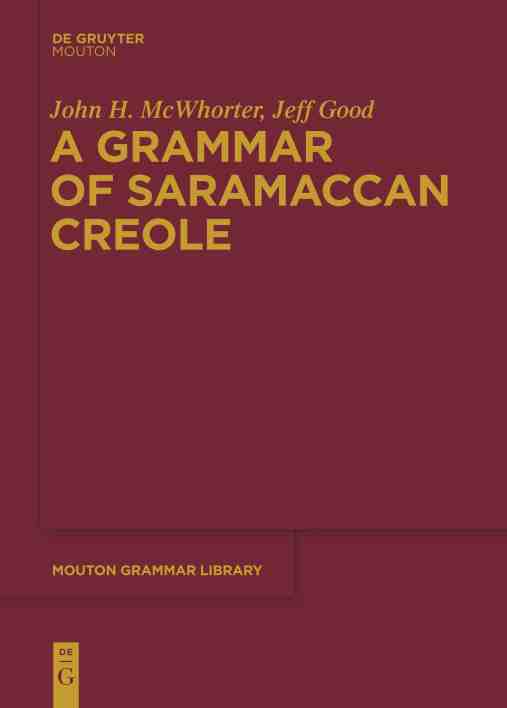 预售 按需印刷 a grammar of saramaccan creole
