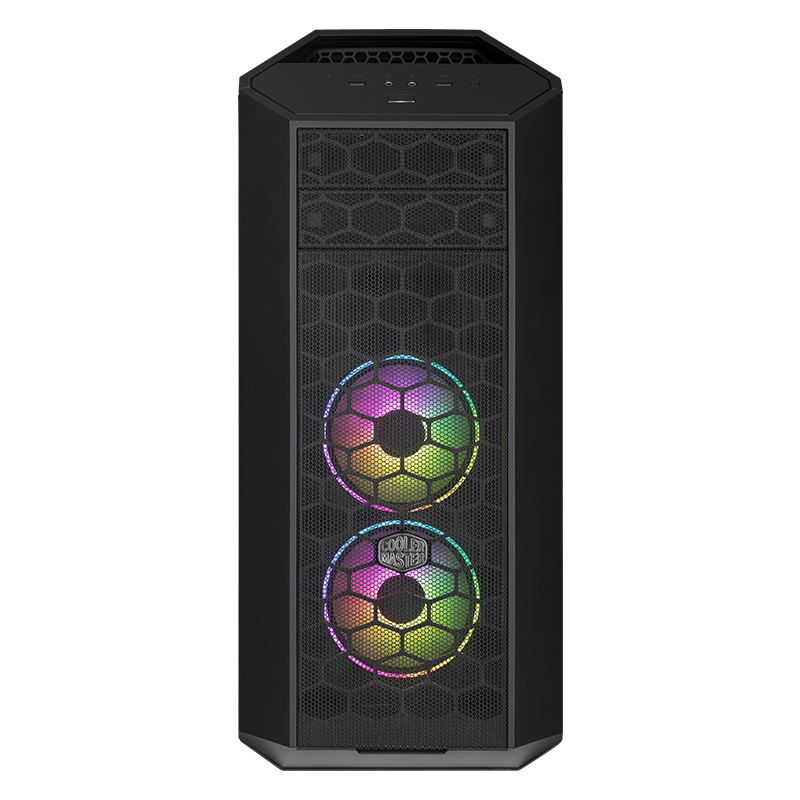 酷冷至尊(CoolerMaster)MC Pro5 中塔机箱(EATX主板/支持5个3.5硬盘/钢玻侧板/模组化设计)