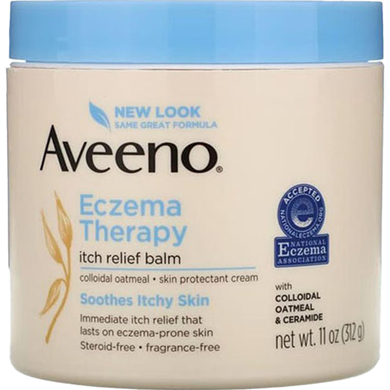 艾惟诺(Aveeno）保湿润肤霜艾维诺新生儿童滋润缓和敏感肌面霜 美国原装进口 舒缓瘙痒膏 312g【支持1岁以上宝宝使用】10032337071549