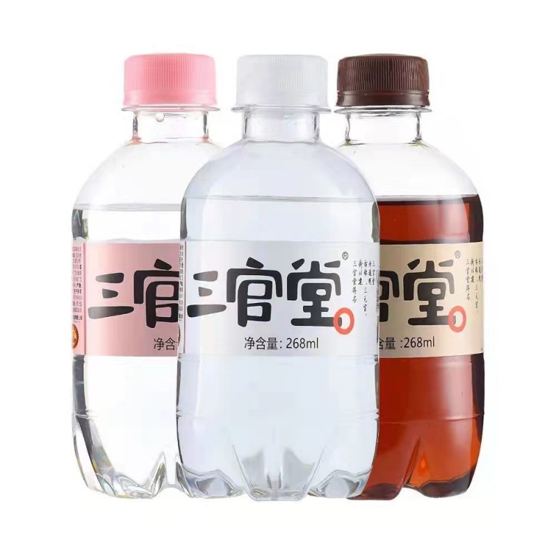 三官堂网红汽水白桃乌梅老冰棍橘子解辣火锅搭档268ml 【】多口味混合