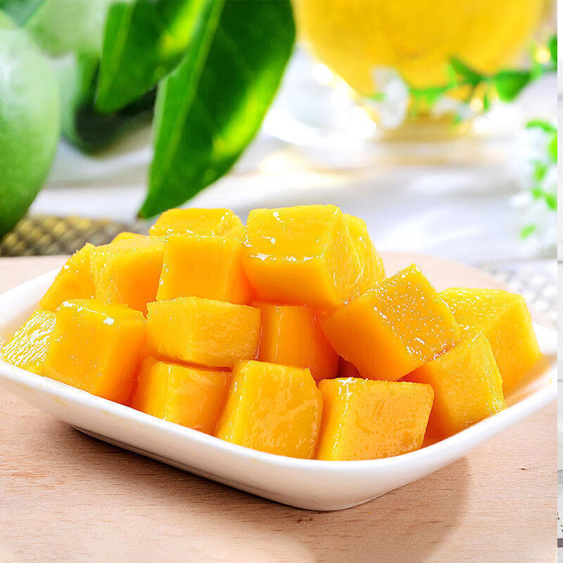 海南金煌芒9斤芒果热带水果现摘甜心黄皮水仙芒整箱 9斤品质装【单果300g+】