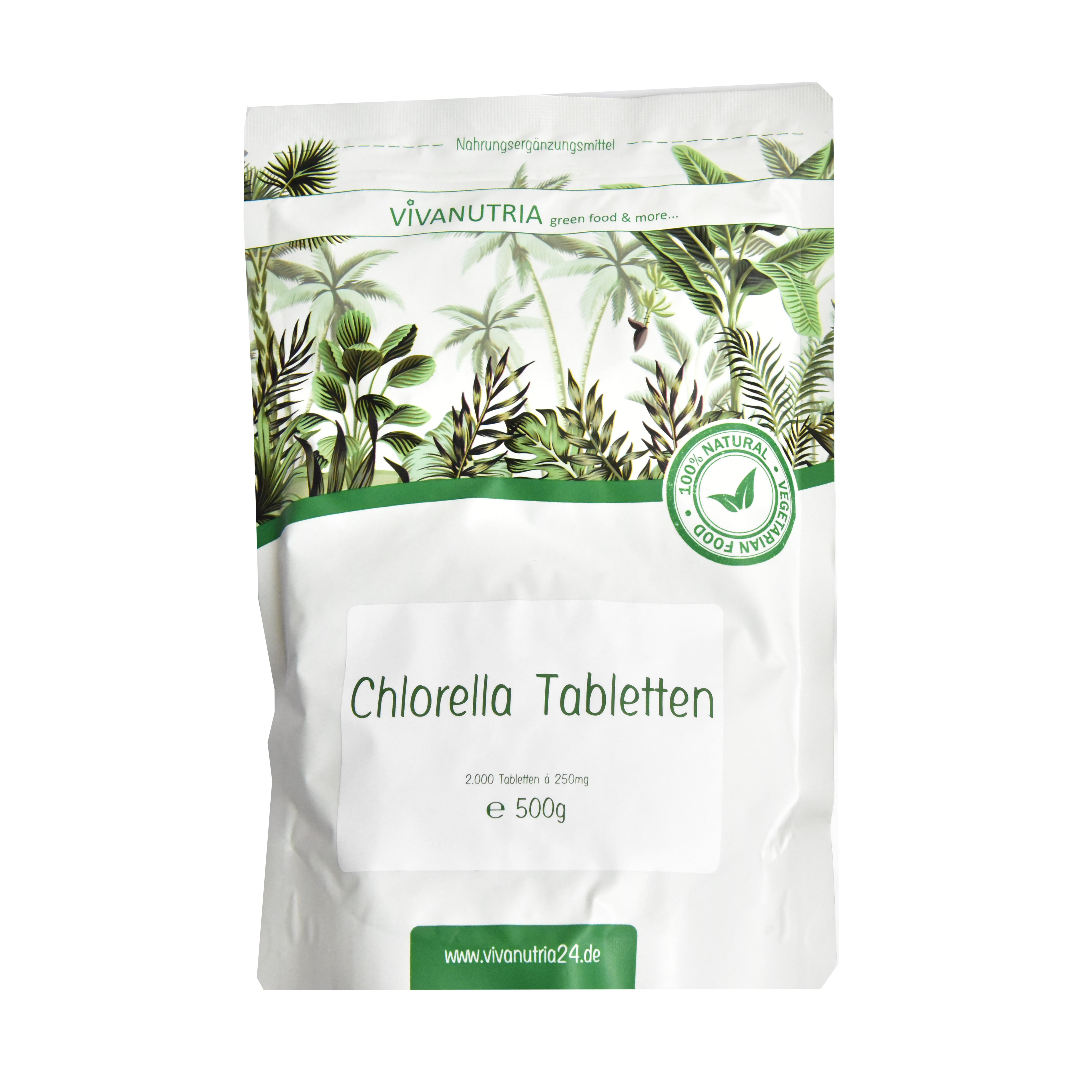 德国进口破壁蛋白核小球藻片绿藻营养细胞排*垃圾2000片 2000片