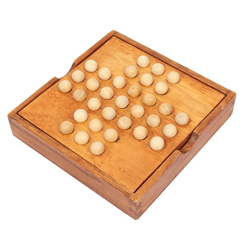 优观独立钻石棋儿童古典玩具欧美桌游单身贵族棋孔明棋 单身贵族棋