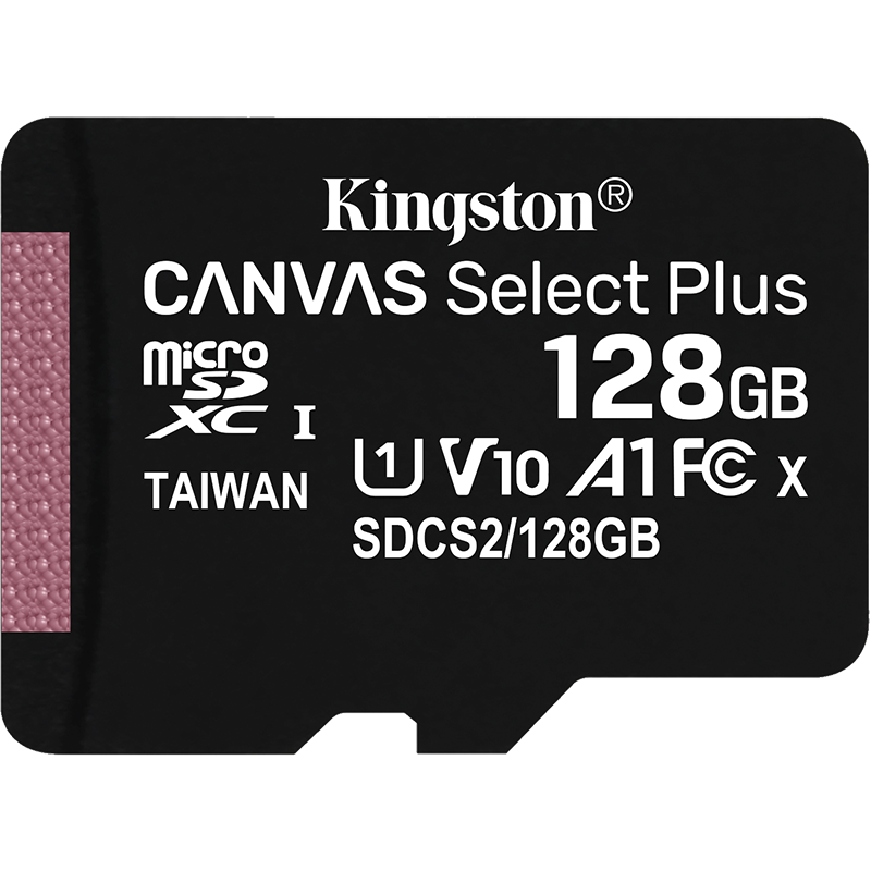 金士顿（Kingston）行车记录仪内存卡 高速TF(Micro SD)无人机监控手机 U1存储卡 128GB【送读卡器+SD卡套+卡盒】