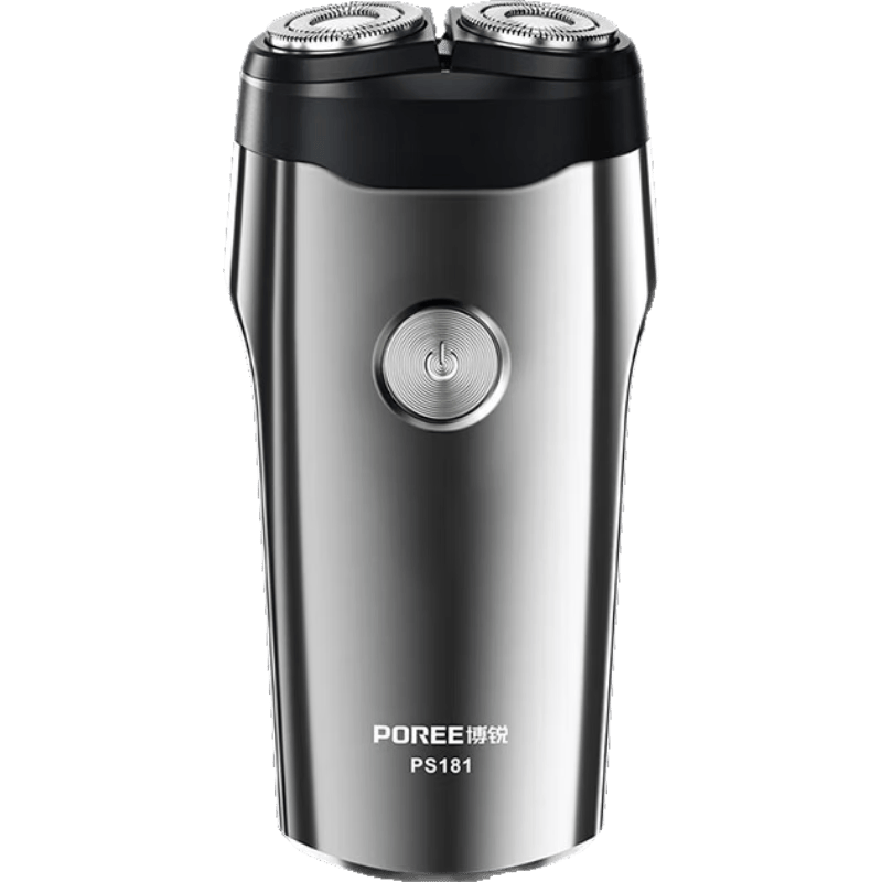 飞科（FLYCO）剃须刀电动刮胡刀男士两刀头胡须刀便携快充剃胡子七夕礼物送男友 飞科旗下博锐PS181
