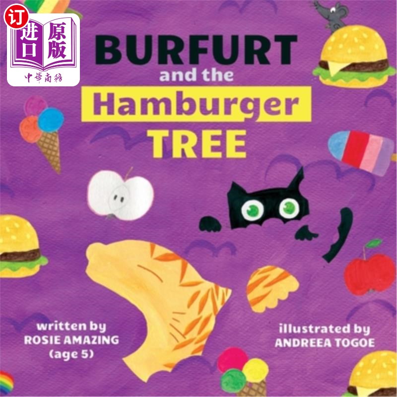 海外直订burfurt and the hamburger tree 伯福和汉堡树