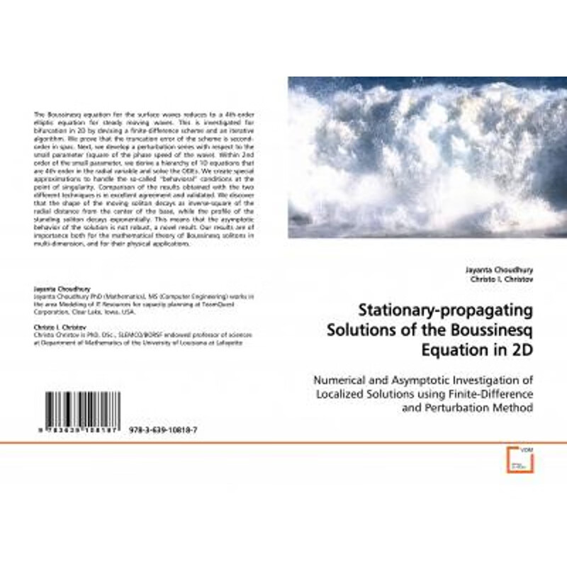 预订stationary-propagating solutions of the boussinesq equation