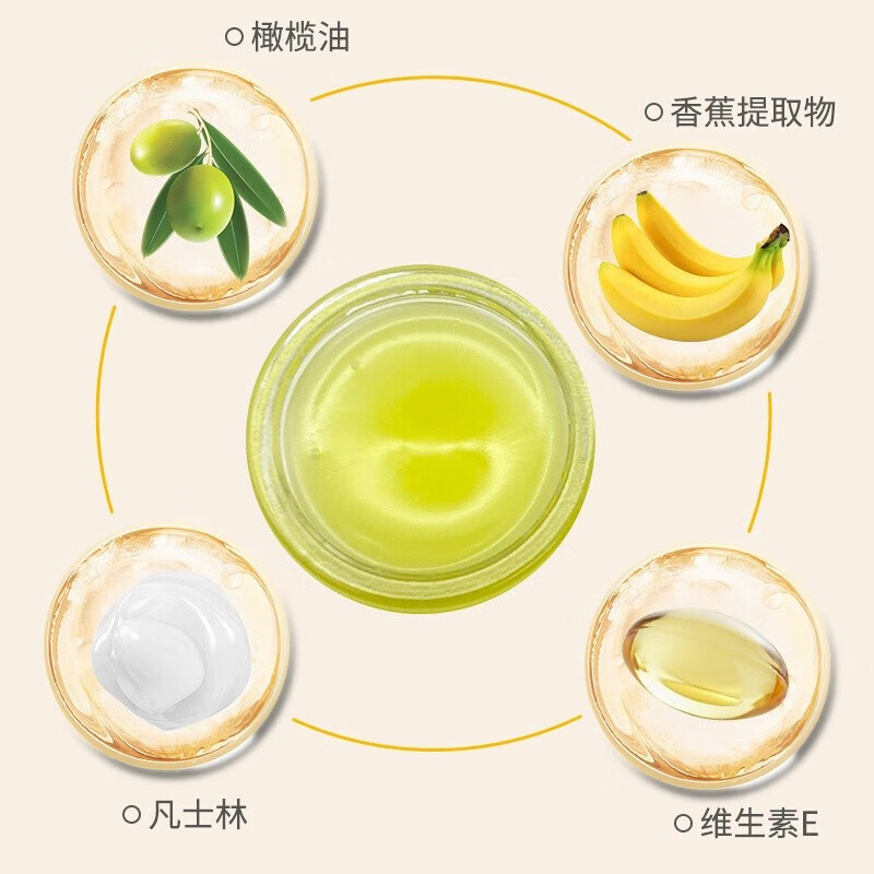 淑容(Sukyung)泰国原装进口带防伪香蕉膏脚后跟开裂手足干裂护脚霜滋润防裂男女 香蕉膏3瓶【带防伪】