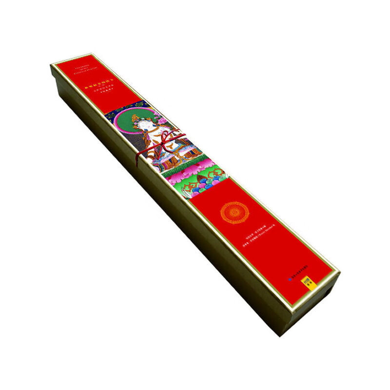 世界最美的唐卡 白度母（红色底色）