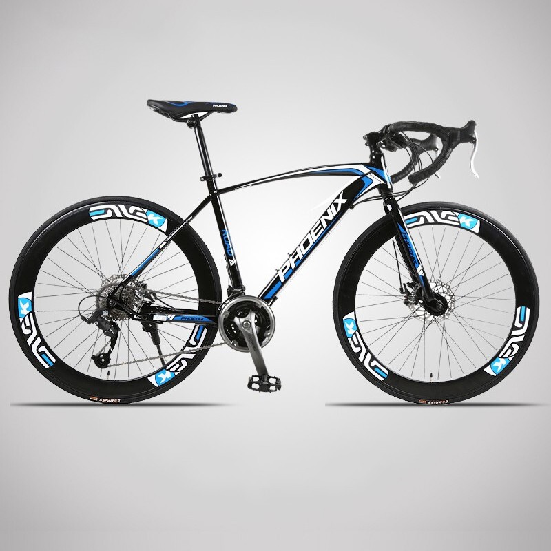 凤凰(phoenix) 凤凰公路车变速26寸成人弯把自行车学生男女变速双碟刹