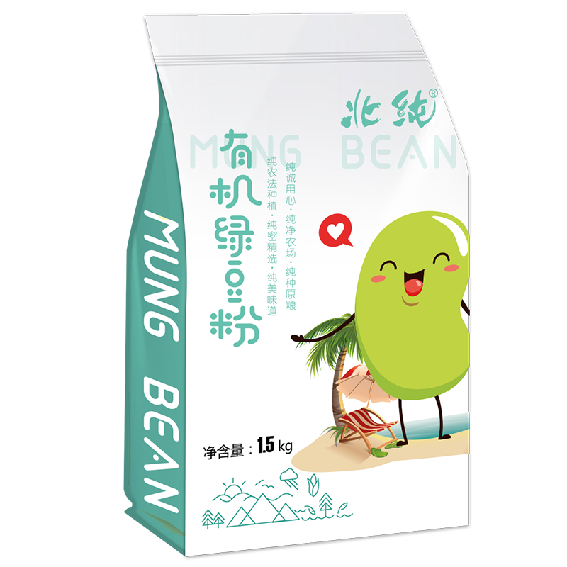 北纯有机绿豆粉1.5kg价格走势及使用评测|京东面历史价格怎么查