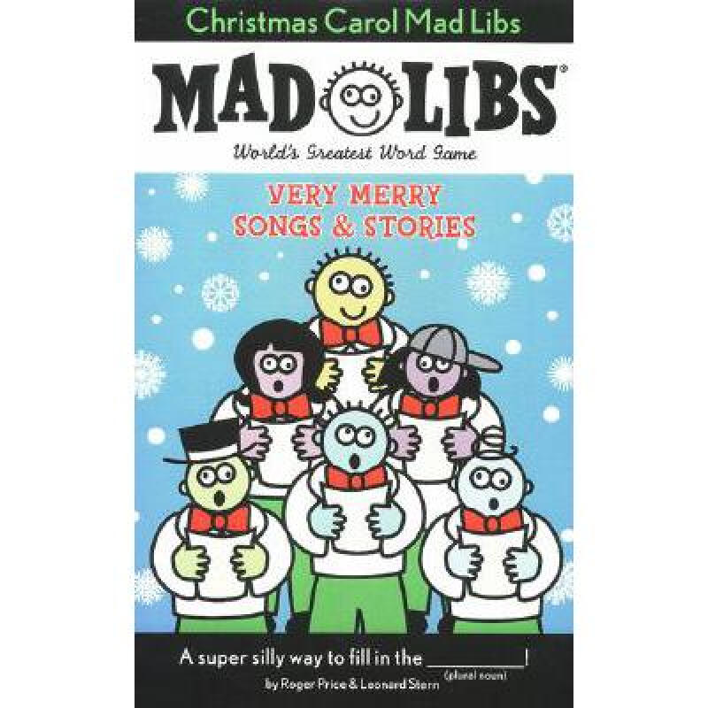 预订 christmas carol mad libs: stocking stuffer m. 英文原版