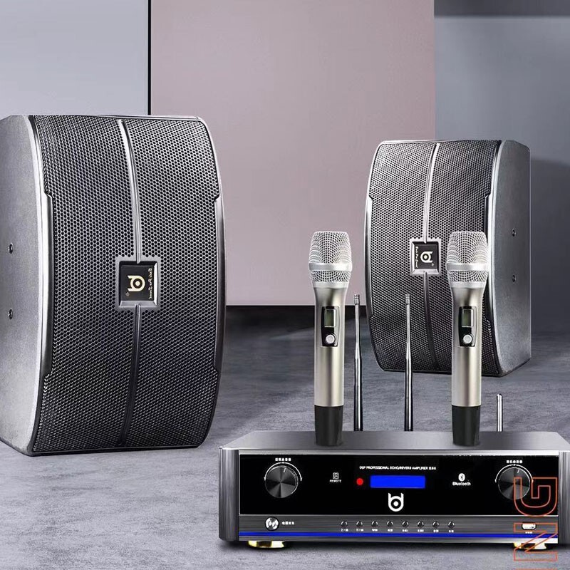 贝德 k89功放家庭ktv音响套装功放卡包卡拉ok家用k歌音响电视电脑蓝牙