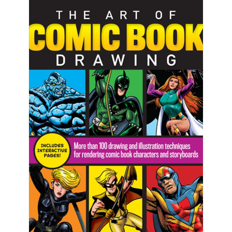 预订 the art of comic book drawing: more than 100