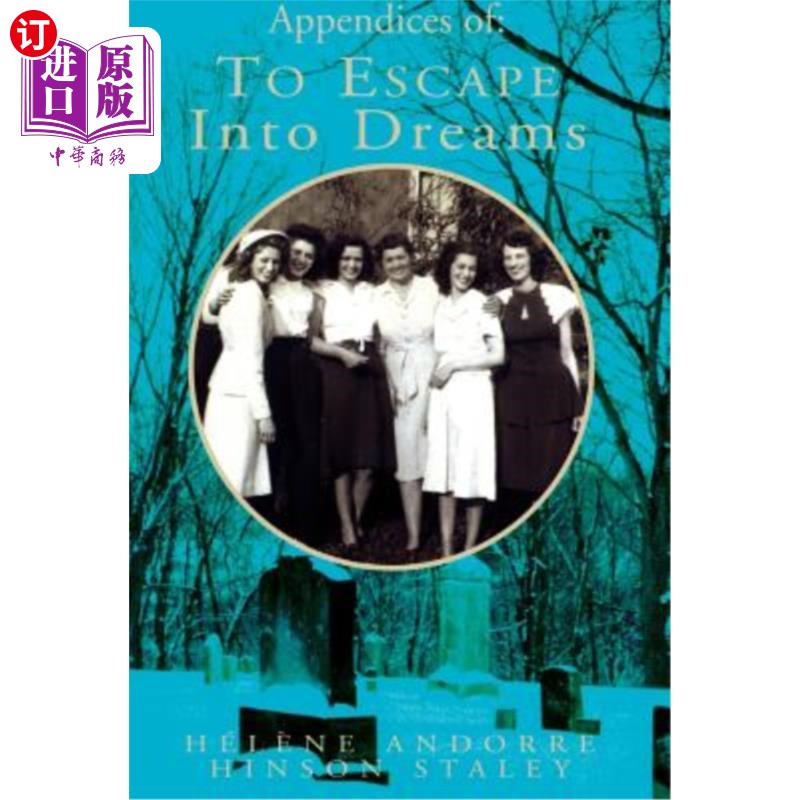 海外直订appendices of: to escape into dreams 附录:逃入梦乡
