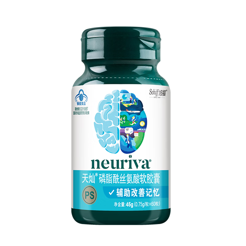 �񸣣�Schiff��neuriva�Զ�����֬��˿���ὺ��60��������߸��Ƽ���������dha 251.1Ԫ(������)