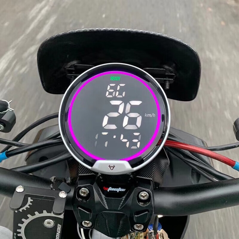 阡囤电动车仪表盘总成u1d液晶显示屏u1usuqi全系直上改装彩色仪表 u1d