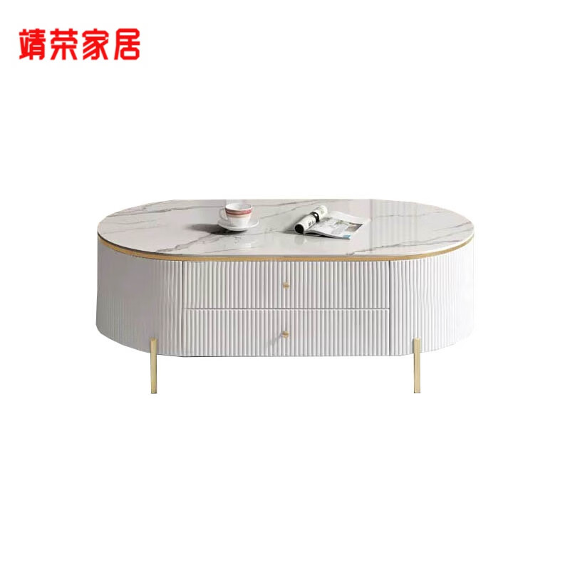 鑫麗鳴電視柜輕奢茶幾簡約組合巖板后現(xiàn)代烤漆臥室家具烤漆板港式地邊柜 茶幾 整裝