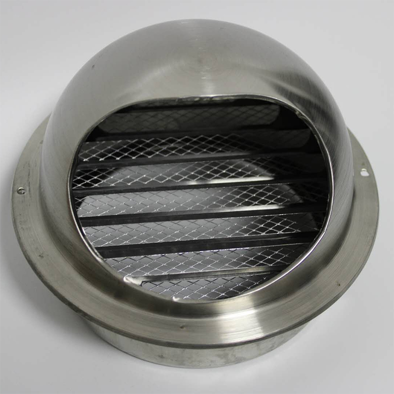 京京 304不锈钢风帽 油烟机排烟管外墙通风排风口室外防风罩防雨出